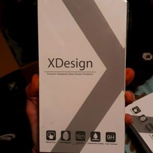 X design tempered glass screen protector